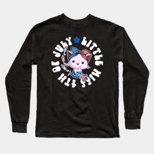 Little miss 4th of July Long Sleeve T-Shirt